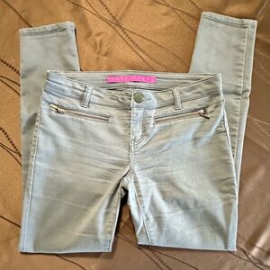 Tinseltown Women's Gray Skinny pants